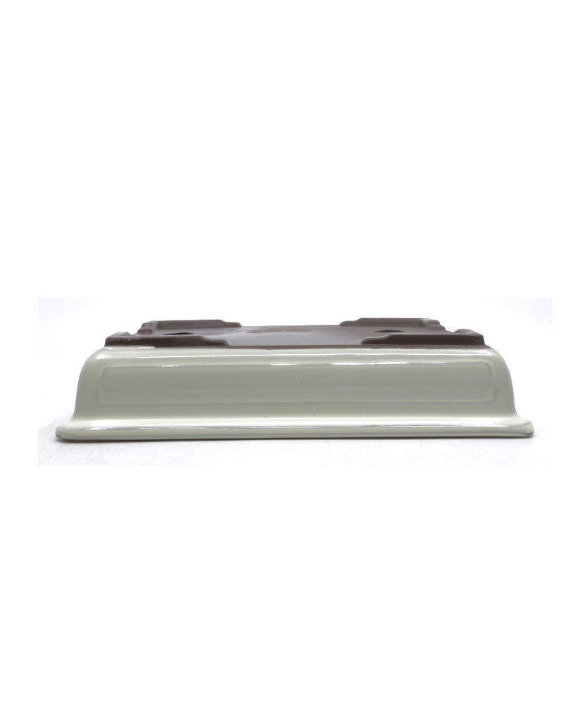 Bonsai pot creme rechthoekig 30cm