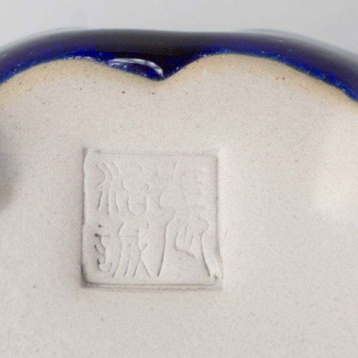 Bonsai Yixing-pot blå lotus 13 cm