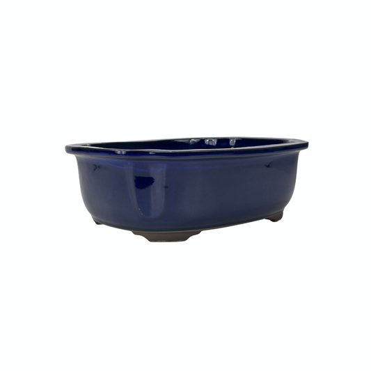 Bonsai-pot blå mokko 25cm