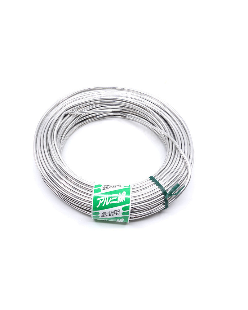 Bonsai aluminium draad zilver 500 gram 1.0 mm
