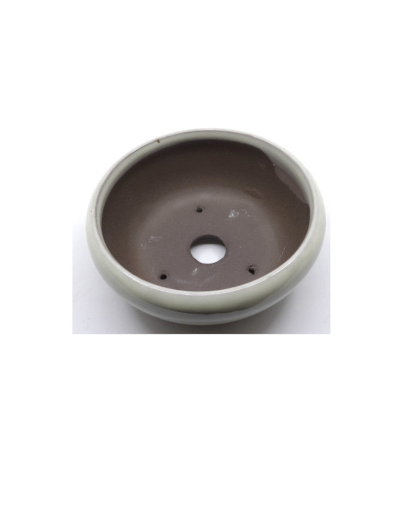 Bonsai pot creme rond 19cm