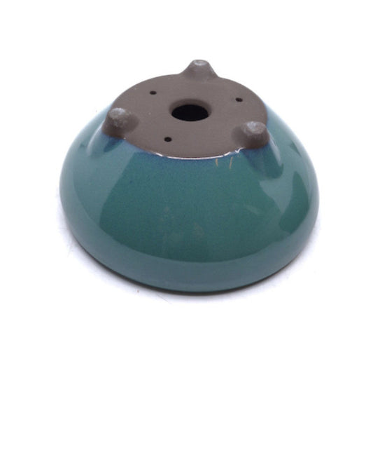 Bonsai pot groen rond 24cm