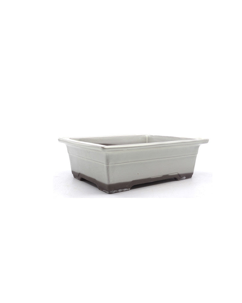 Bonsai pot creme rechthoekig 18cm