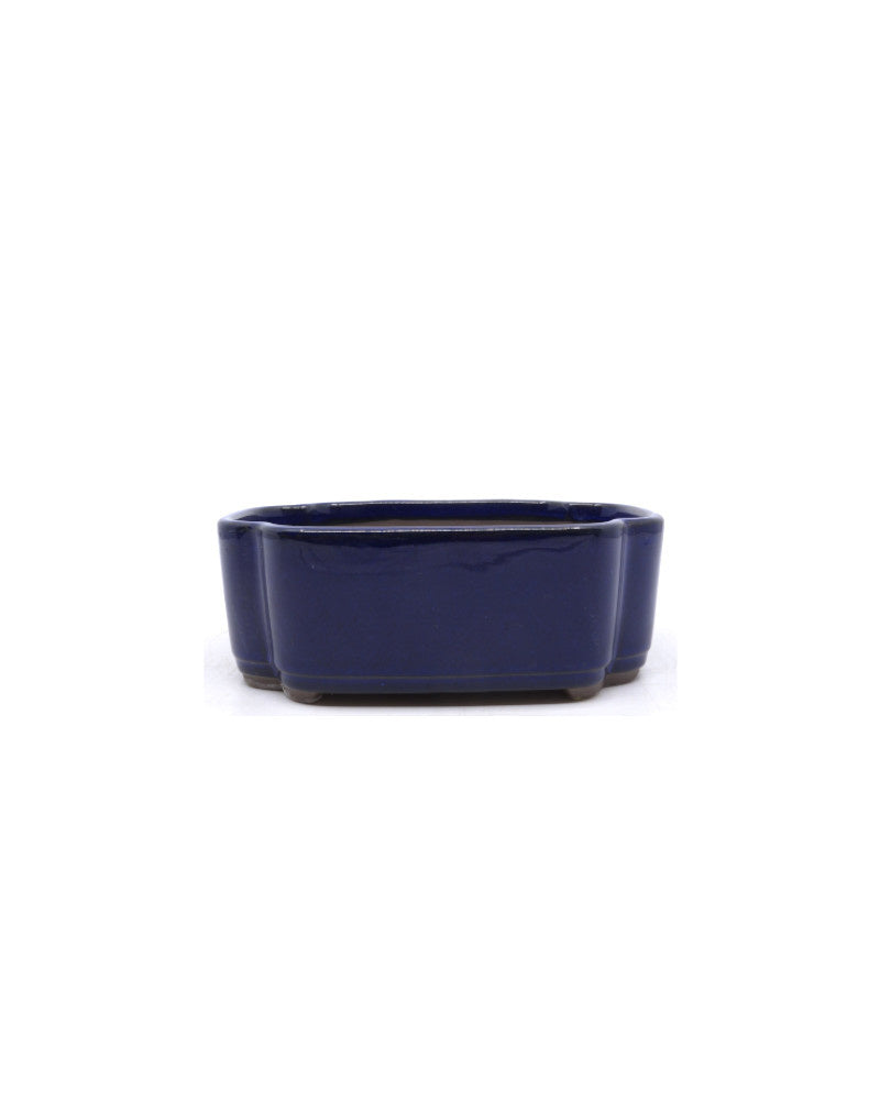 Bonsai pot blauw lotus 16cm