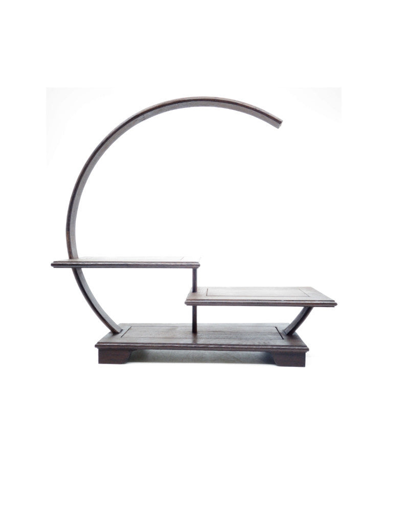 Shohin bonsai plank open cirkel 33cm