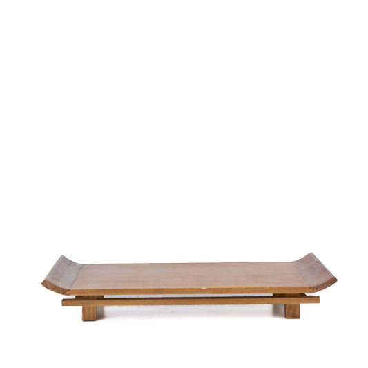 Bonsaibord lysebrun, torii-design 26cm