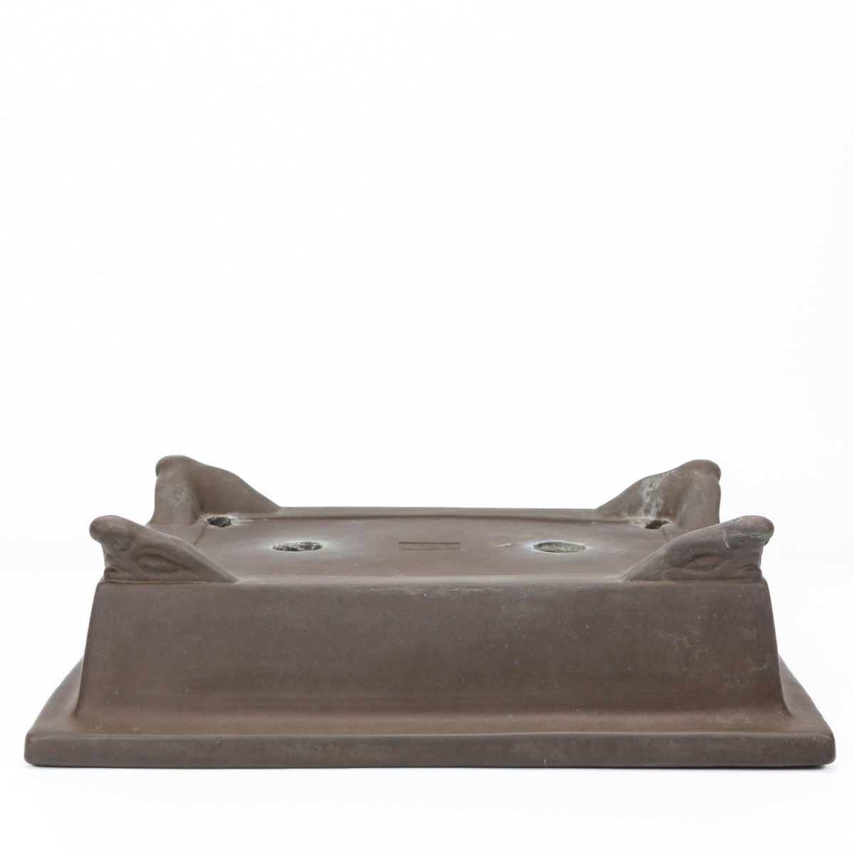 Bonsai pot Yamaaki ongeglazuurd gebruikt rechthoek 29.5cm