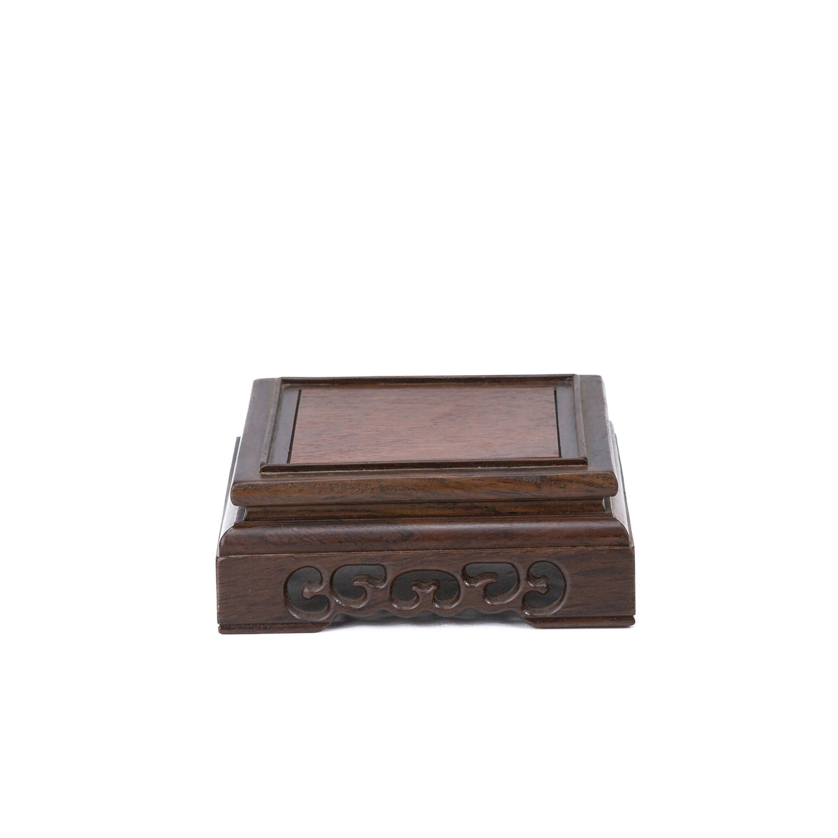 Shohin bonsai tafel vierkant hout 13.2cm
