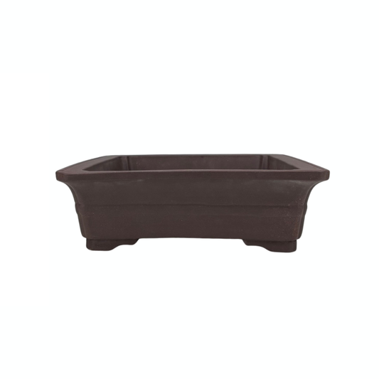 Bonsaikrukke - rektangulær, uglaseret (35 cm bred)