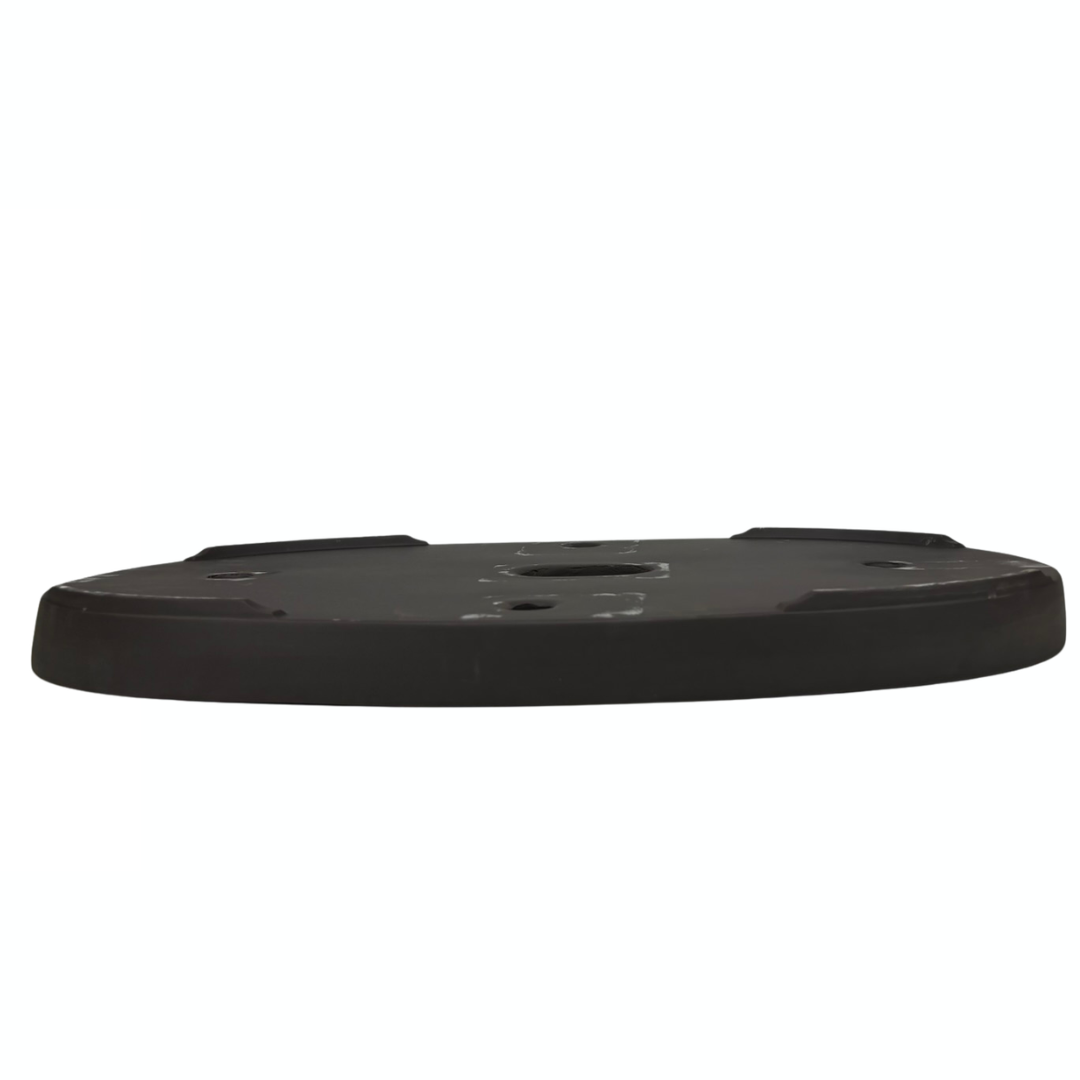 Bonsaikrukke - oval, uglaseret (48 cm bred)