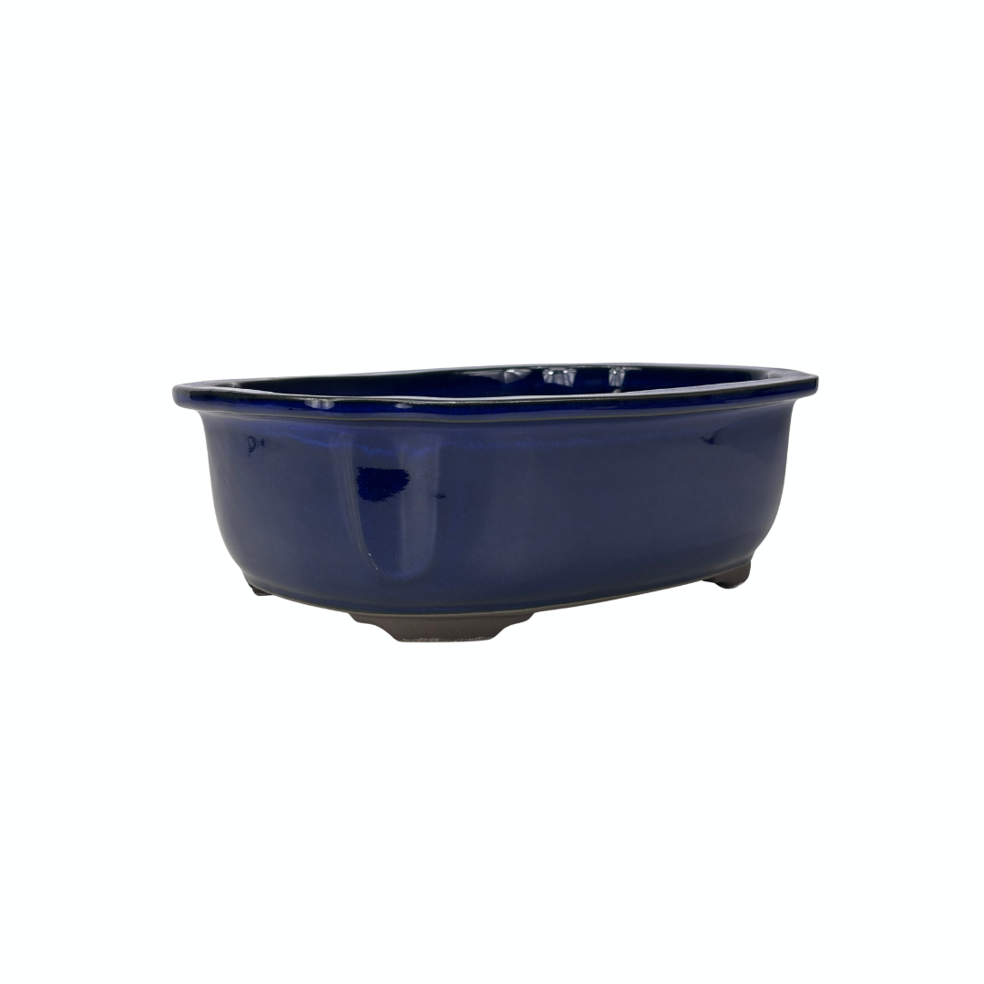 Bonsai-pot blå mokko 25cm