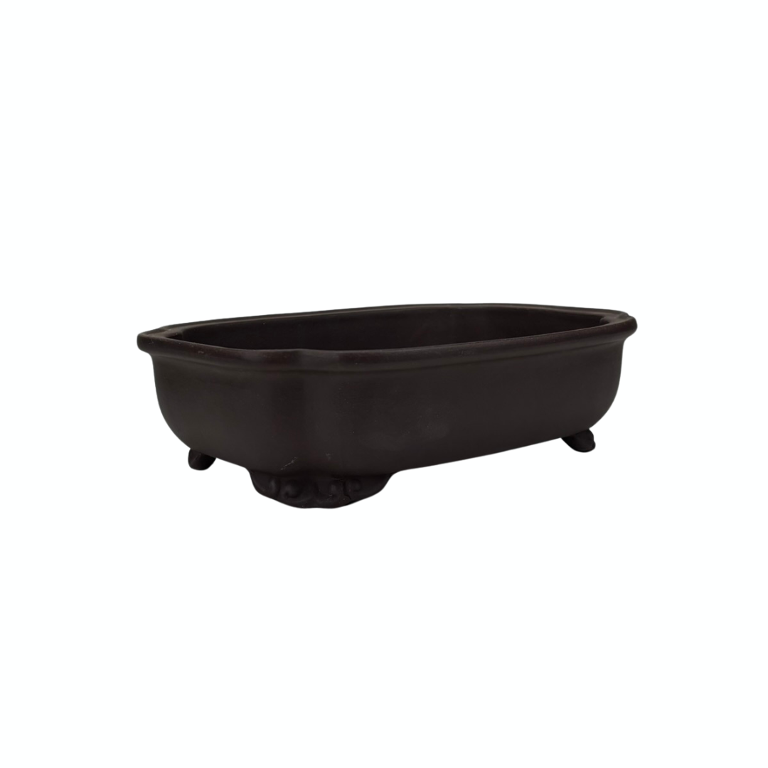 Bonsaikrukke uglaseret mokko 23cm