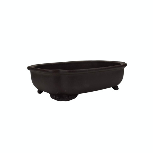 Bonsaikrukke uglaseret mokko 23cm