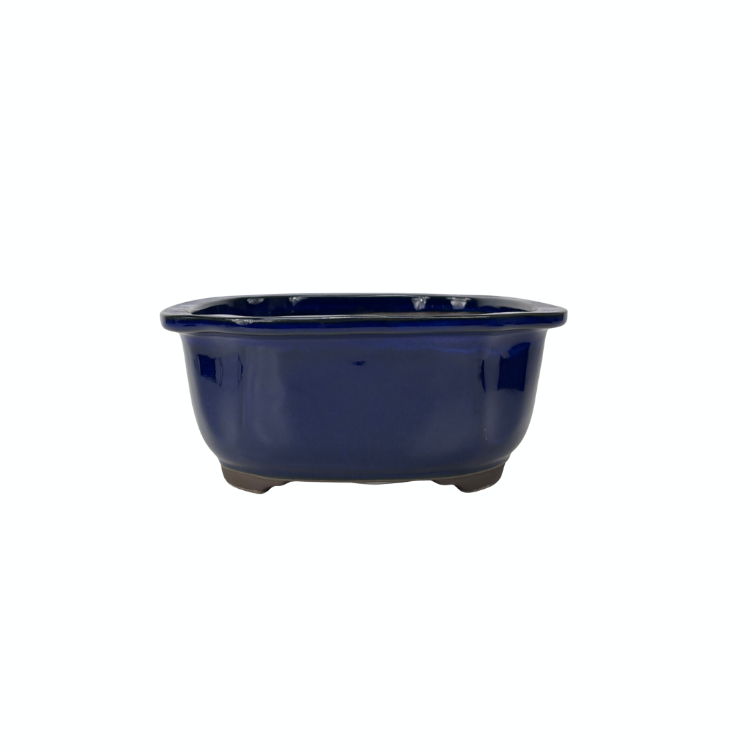Bonsai-pot blå mokko 28 cm