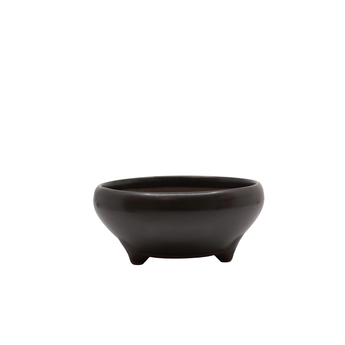 Bonsai-pot mat sort rund 16 cm