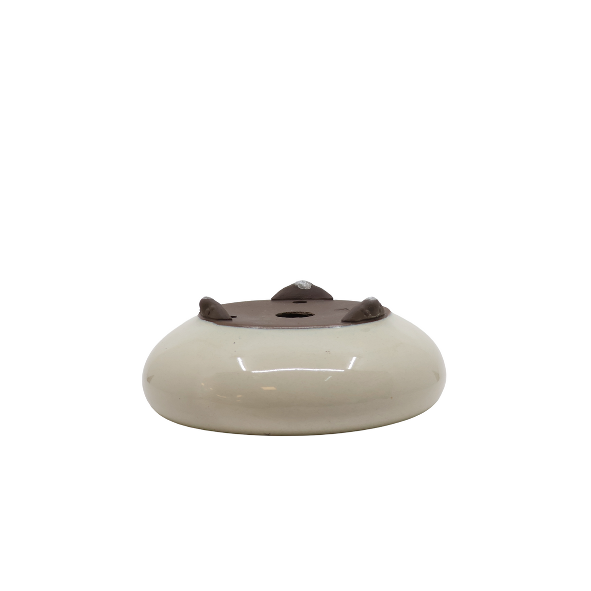 Bonsaikrukke creme rund 16cm