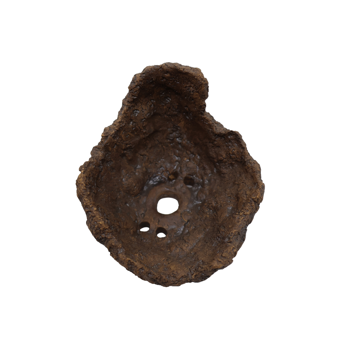 Bonsaiskål måneform – håndlavet 11 cm